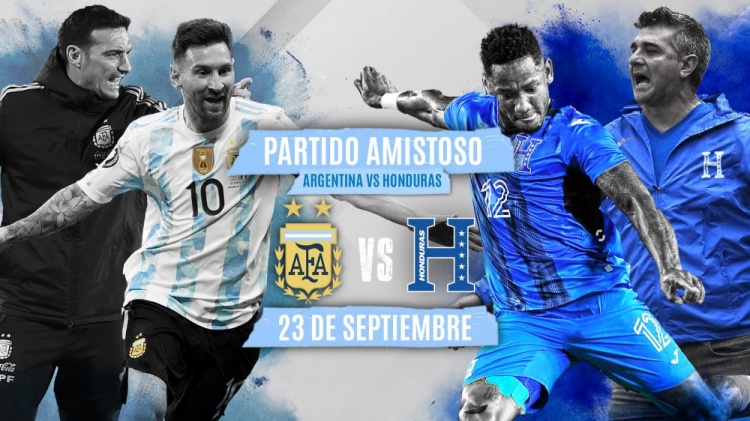 官方：阿根廷将在9月23日与洪都拉斯踢友谊赛，地点为美国迈阿密