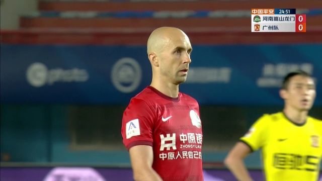 【QY球友会】中超-阿德里安传射凌杰破门难救主 河南2-1广州获近四轮首胜