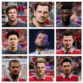 【QY球友会】FIFA23阿森纳球员评分和捏脸效果一言难尽，枪迷和玩家纷纷吐槽