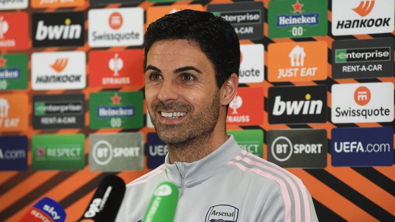 塔帅：我们也想在欧冠比赛日踢球 厄德高代表了阿森纳的价值观