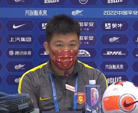 【QY球友会】河北领队：后卫客串门将迫不得已 河北球员现在能踢比赛已是不易