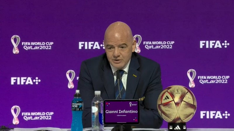 因凡蒂诺：改制后的世俱杯将由32支球队参赛，于2025年开始
