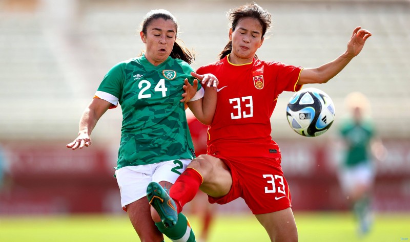 记者：中国女足本应战胜爱尔兰女足，但进攻效率着实不敢恭维