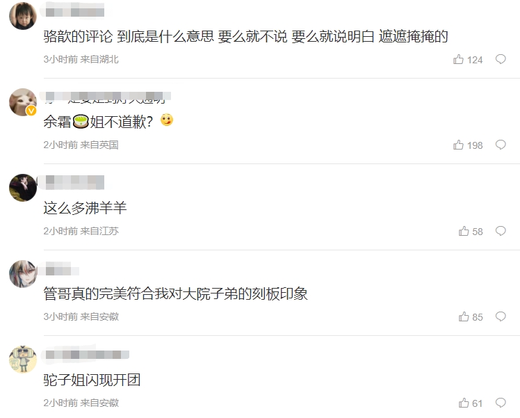 【QY球友会】网友热议骆歆管泽元一事：看到骆歆又火了 心机两口子又开始了