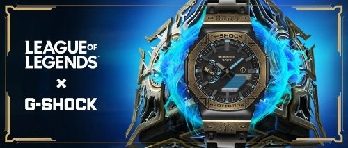 【QY球友会】卡西欧G-SHOCK联动《英雄联盟》：推出海克斯/金克丝腕表