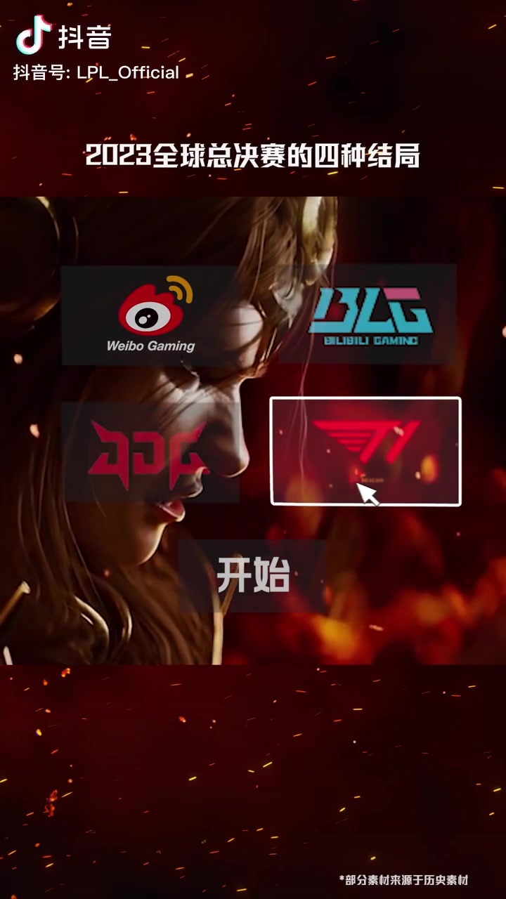 【QY球友会】LPL官方整活:2023全球总决赛的四种结局!你的选择是?