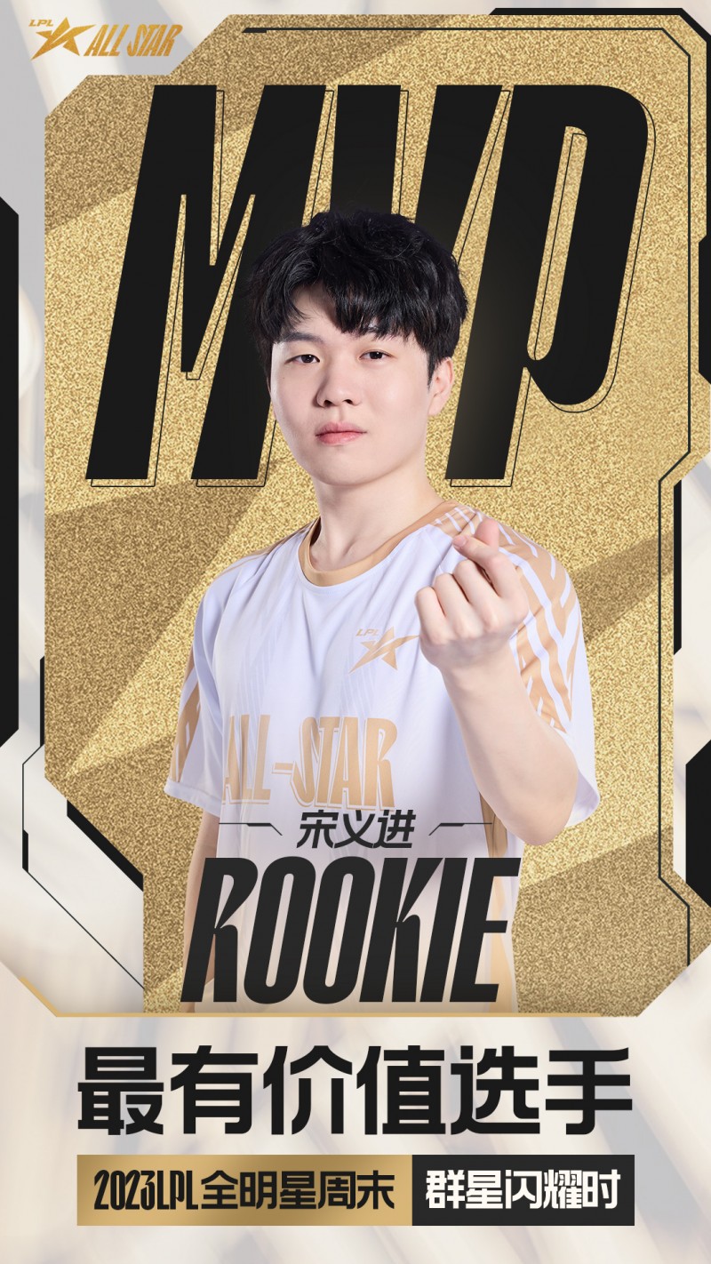 有点惊讶！Rookie谈获得全明星MVP：也许是对我的尊重吧