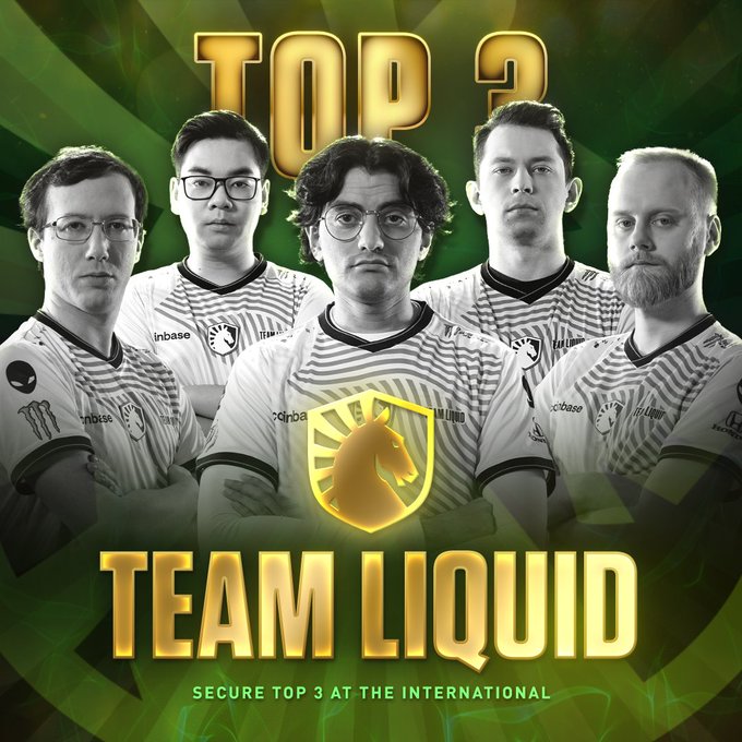 【QY球友会】只需两个BO3！Liquid晋级胜者组决赛 同时锁定本届Ti前三