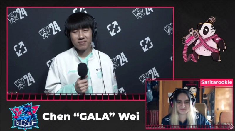 【QY球友会】GALA：自己是非常优秀的AD选手，不管碰到谁都有信心赢下来