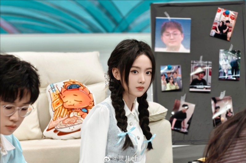 【QY球友会】解说灵儿晒照：今天“灵儿的客厅”都看了吗~
