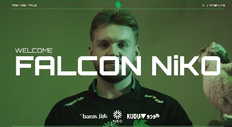 【QY球友会】Falcons官宣：前G2传奇步枪手Niko加盟