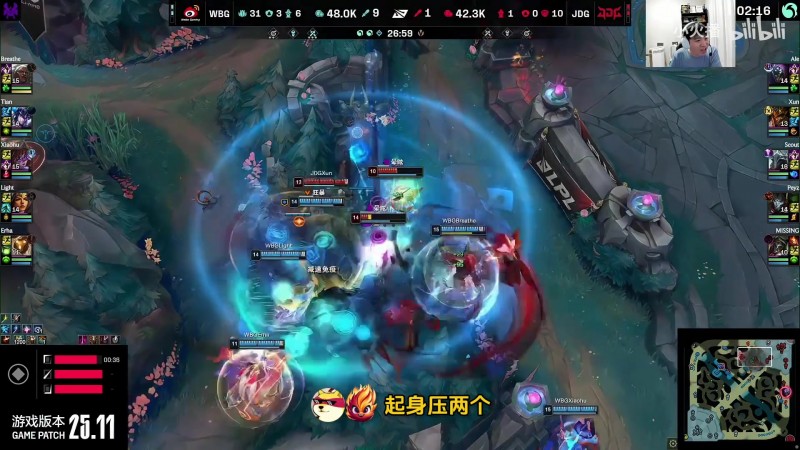 【QY球友会】Letme:WBG不菜是沉睡雄狮!iG也不菜只是BLG回来之后谁都是菜X!