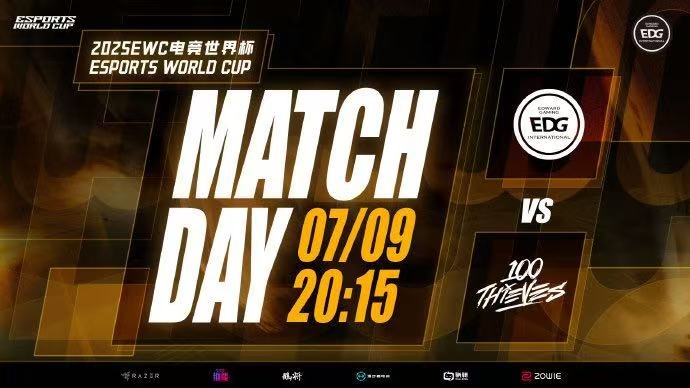 🎮激进!100T全员莽夫枪稳准狠攻克EDG拿下首局！100T 1-0 EDG
