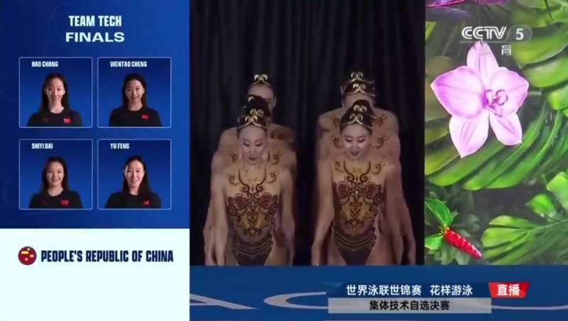 【QY球友会】为国争光!中国花游用《黑神话悟空》BGM夺冠