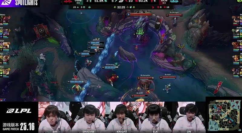 【QY球友会】BLG战胜JDG语音 ON:放假了,强哥;shad0w:哎,我的(挠头)