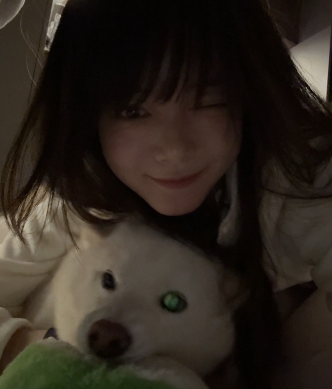 【QY球友会】骆歆晒照:看到找我玩的斗宝 一下什么疲惫都消散了