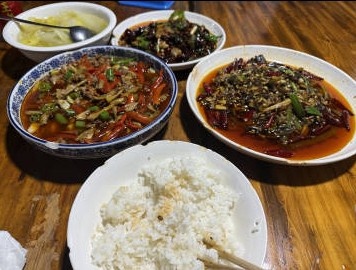 【QY球友会】Xun分享晚餐照片:就得大碗干饭