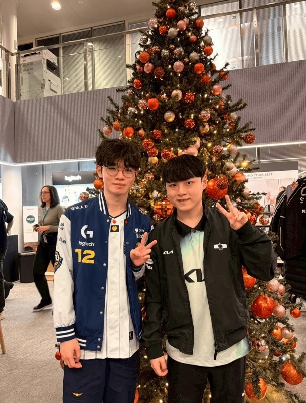 【QY球友会】CFO分享Doggo与ShowMaker参加罗技活动合照:感谢邀请Doggo