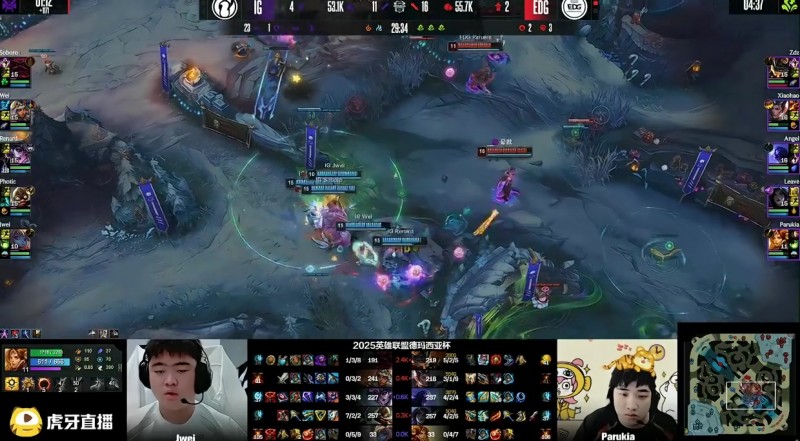 【QY球友会】涅槃！Wei奇亚娜致命失误反向大招，EDG团战轻松取胜