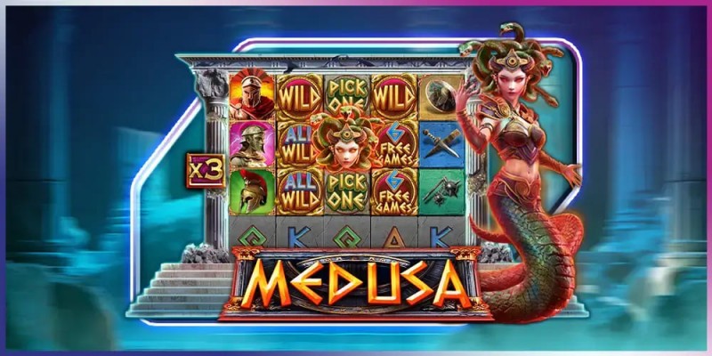 【QY球友会】《美杜莎》强势上线大发娱乐城 —— 穿越神话时空，直面蛇发女王的诅咒挑战