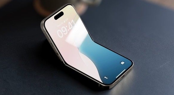 【QY球友会】苹果翻盖式折叠屏iPhone曝光：竖折叠新形态正在路上