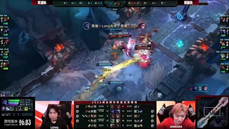 【QY球友会】你这样让JackeyLove很尴尬！罗云熙表演赛使用老鼠再次五杀