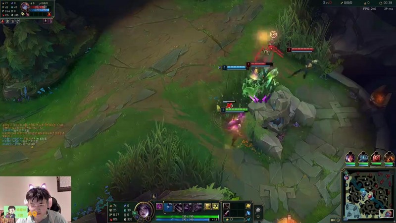 【QY球友会】Uzi排位卡莎17杀杀疯！闪现越塔1V2，丝血极限双杀：问号刷起来！