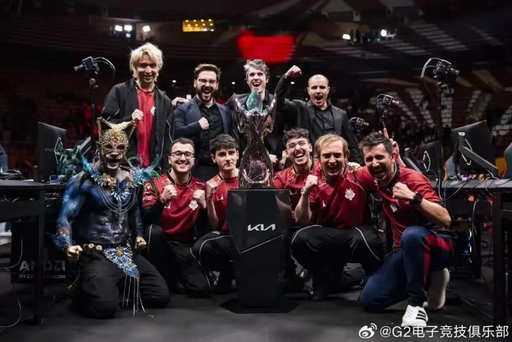 【QY球友会】G2发布夺冠返图：当太阳升起时，我还是欧一兔