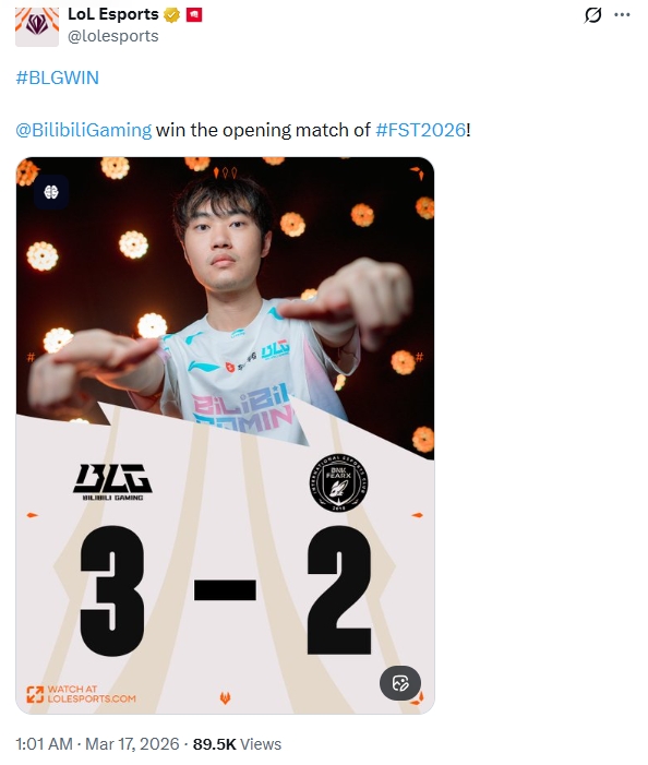 【QY球友会】外网热议BLG 3-2 BFX:实际上5:0 BFX 就只是逗逗你的BFX