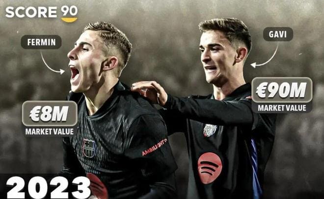 【QY球友会】巴萨中场变天：佩德里登顶，加维跌落，费尔明逆袭成最大赢家