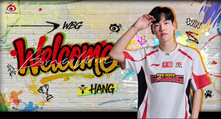 【QY球友会】WBG官方:辅助选手Hang回归WBG!