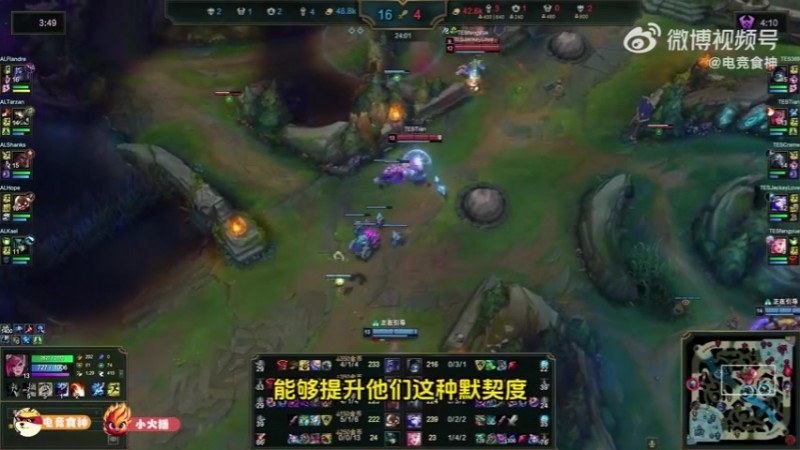 【QY球友会】BSYY：TES感觉就自己玩自己的 不练那么多就练一个正常运营跟团战