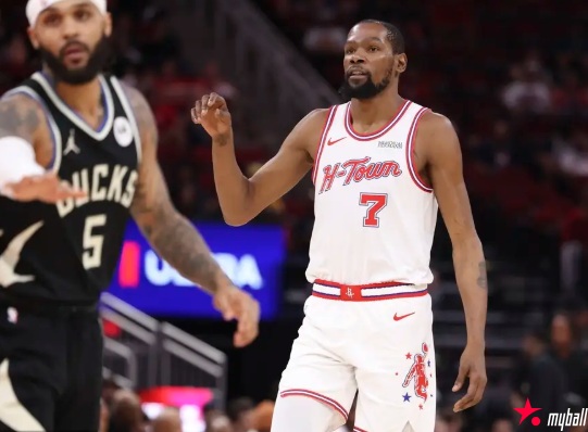 凯文·杜兰特19+9串联全队！火箭4连胜力克雄鹿，谢泼德27分吉昂空砍36+10，大发体育助力你的致富之路！