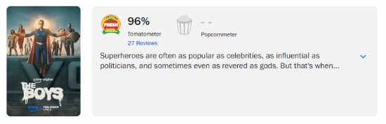 【QY球友会】《黑袍》最终季烂番茄开分高达96%!祖国人收官战迎来开门红