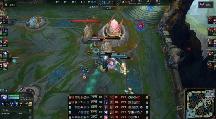 【QY球友会】暴力速通!IG和TES近两次交手数据:击杀比102比24,Wei高达37的KDA