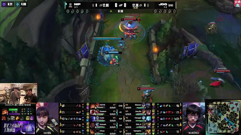 【QY球友会】姿态看NIP爆冷2-0零封JDG：Assum对位Gala领先6K NIP在统治游戏！