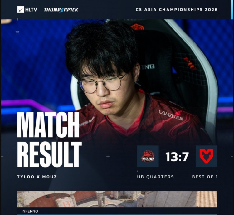 【QY球友会】🎮CAC:天禄小镇!进攻战术多变+火力强劲 TYLOO首场击败MOUZ