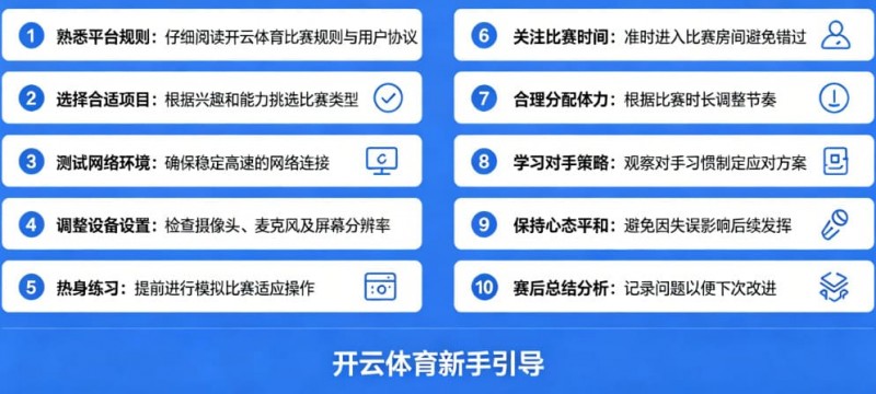 【QY球友会】给新手的10条忠告：在开云体育开始你的第一场比赛