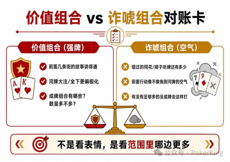【EV扑克】河牌全下怎么接？三步拆解，不再被“唬”走