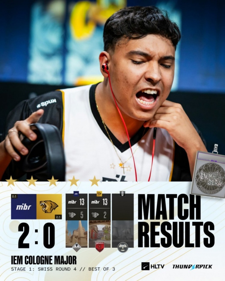 【QY球友会】🎮两图拿7分？kl1m大狙送LVG进2-2组 MIBR横扫晋级Stage2