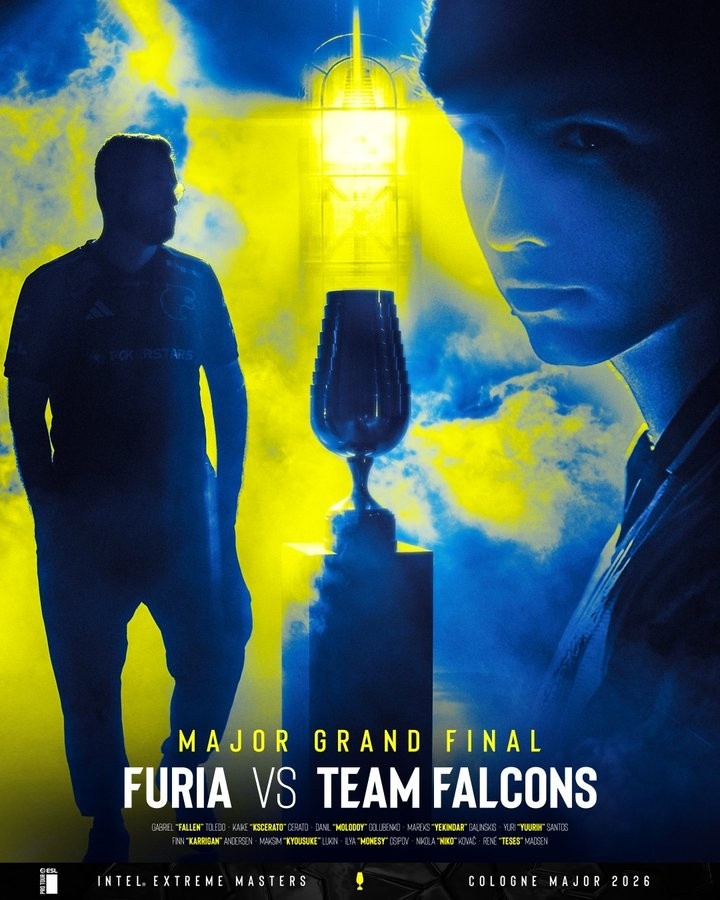 【QY球友会】猎鹰大战黑豹！Falcons与FURIA会师科隆Major决赛