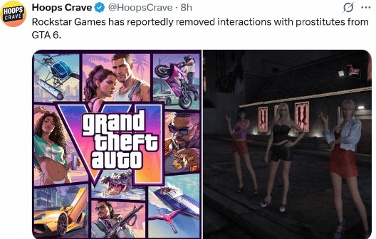 【QY球友会】最经典的环节呢！！！爆料称《GTA6》没有