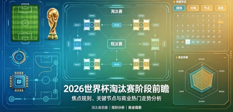 【QY球友会】2026世界杯淘汰赛阶段前瞻:焦点规则、关键节点与商业热门走势分析