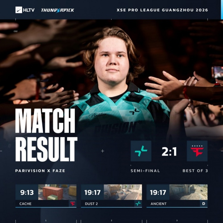 【QY球友会】🎮无缝衔接世界杯?PV三图四加时让一追二战胜FaZe 晋级XPL决赛