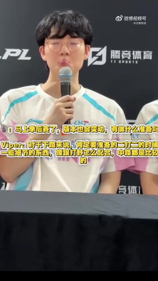 【QY球友会】Viper谈季后赛新版本准备：下路肯定要准备二打二一些细节的东西