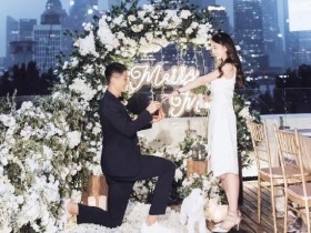 【QY球友会】结束数年异地恋，海港中卫魏震和妻子蒲伊敏举办婚礼
