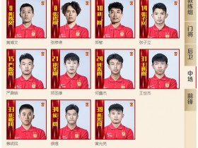 【QY球友会】教练组全在热身？广州队官网更新球员名单：郑智、黄博文在列