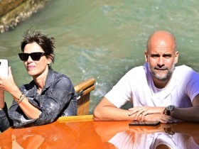 【QY球友会】?享受假期时光，瓜迪奥拉携妻子游览威尼斯