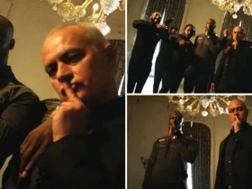 【QY球友会】拽炸天！穆里尼奥客串英国Rapper的MV，做闭嘴嘘手势?
