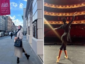 【QY球友会】乔治娜晒照在英国皇家大剧院空场跳芭蕾：梦想成真